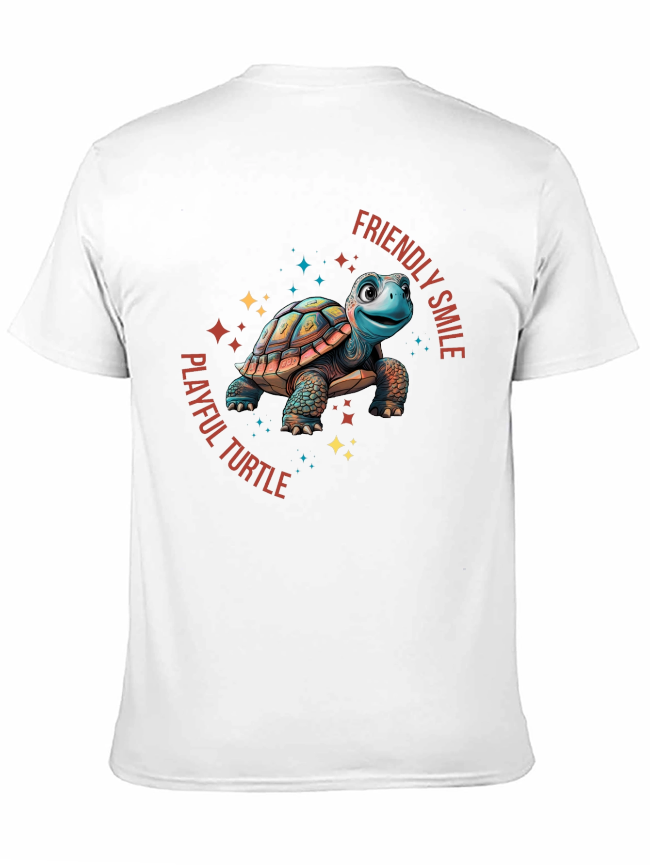 Playful Turtle Graphic Tee