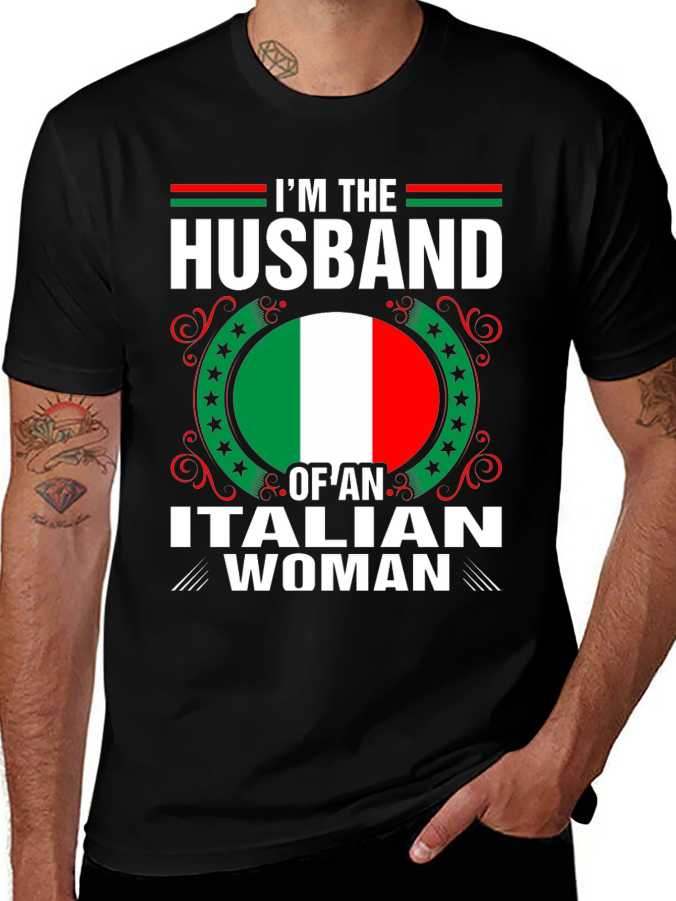 Im The Husband Of An Italian Woman T-Shirt