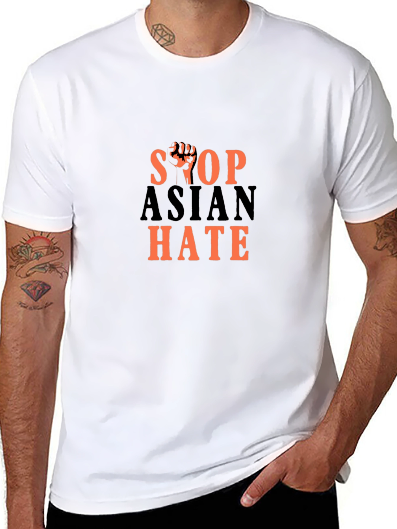 Stop Asian Hate T-Shirt: Stand Against Racism