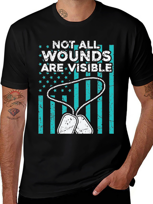 Not All Wounds Are Visible Graphic Tee