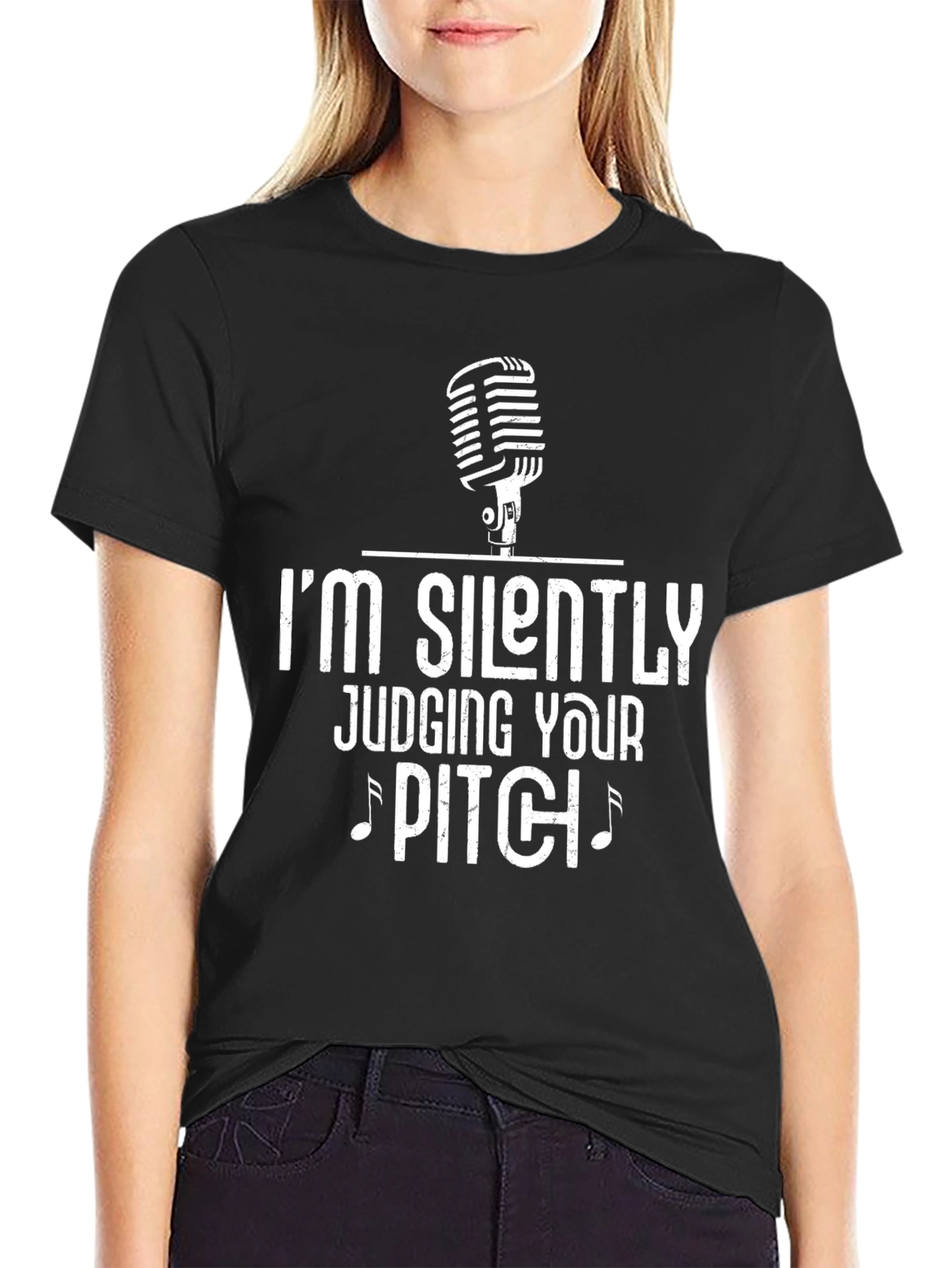 Im Silently Judging Your Pitch T-Shirt