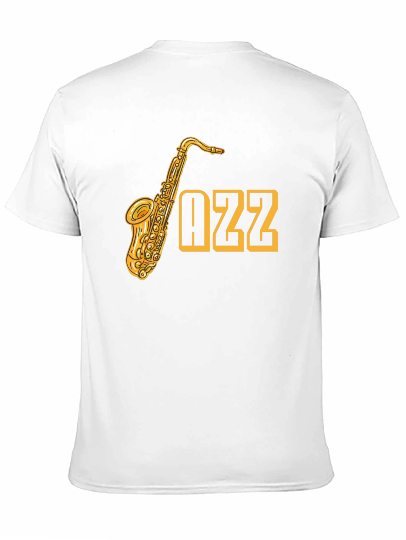 Jazz Music T-Shirt - Saxophone Design