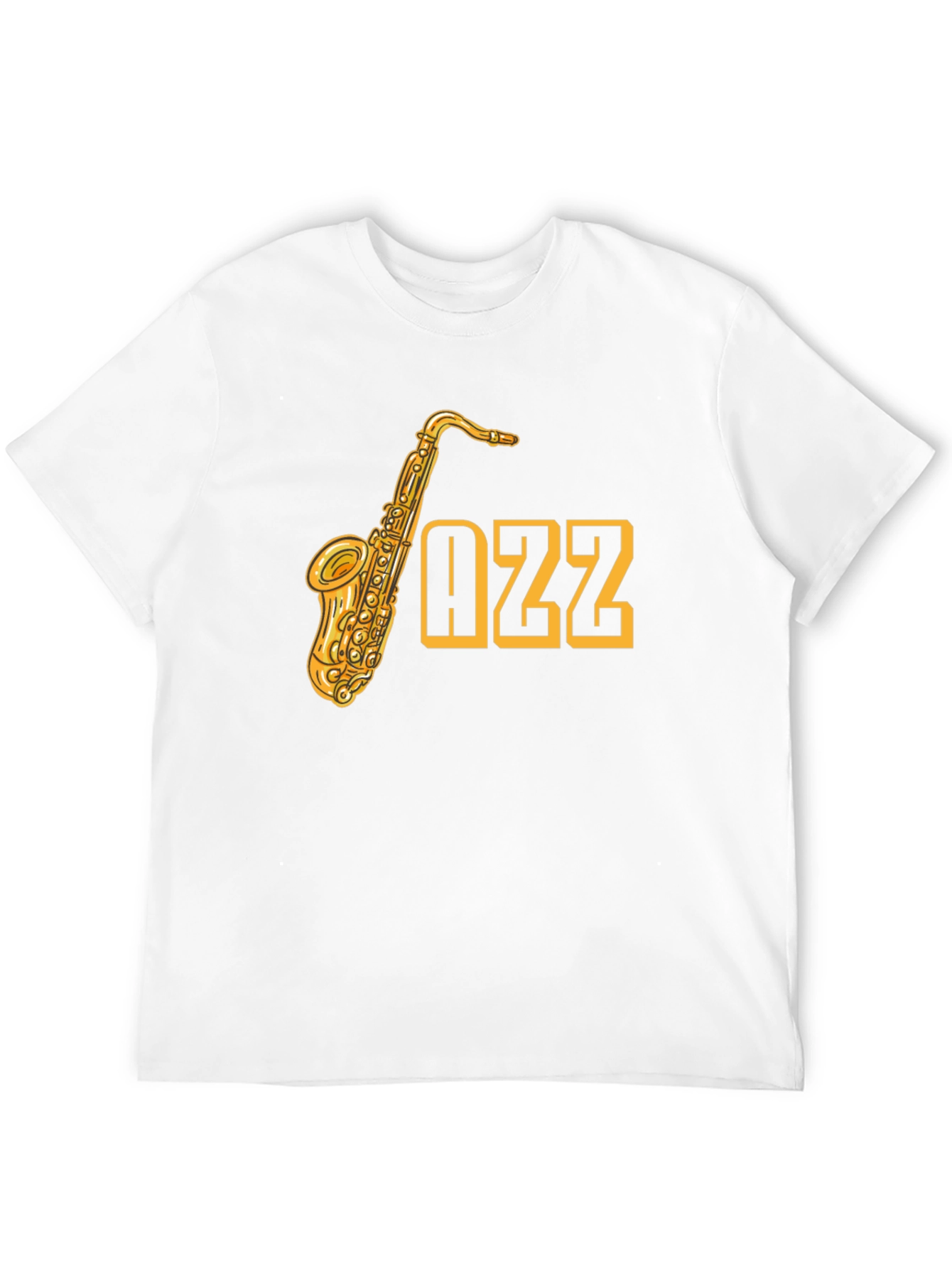 Jazz Music T-Shirt - Saxophone Design