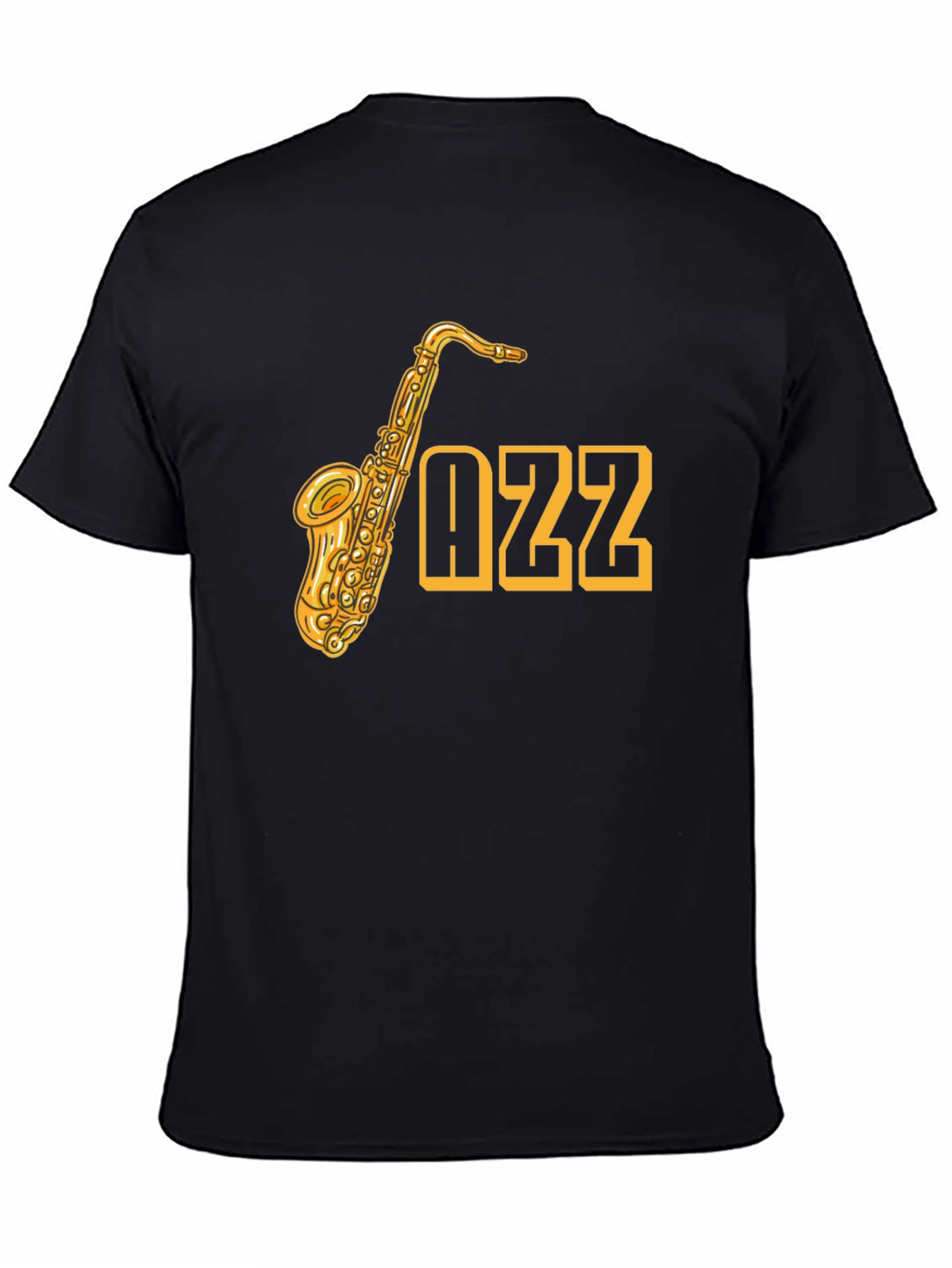 Jazz Music T-Shirt - Saxophone Design