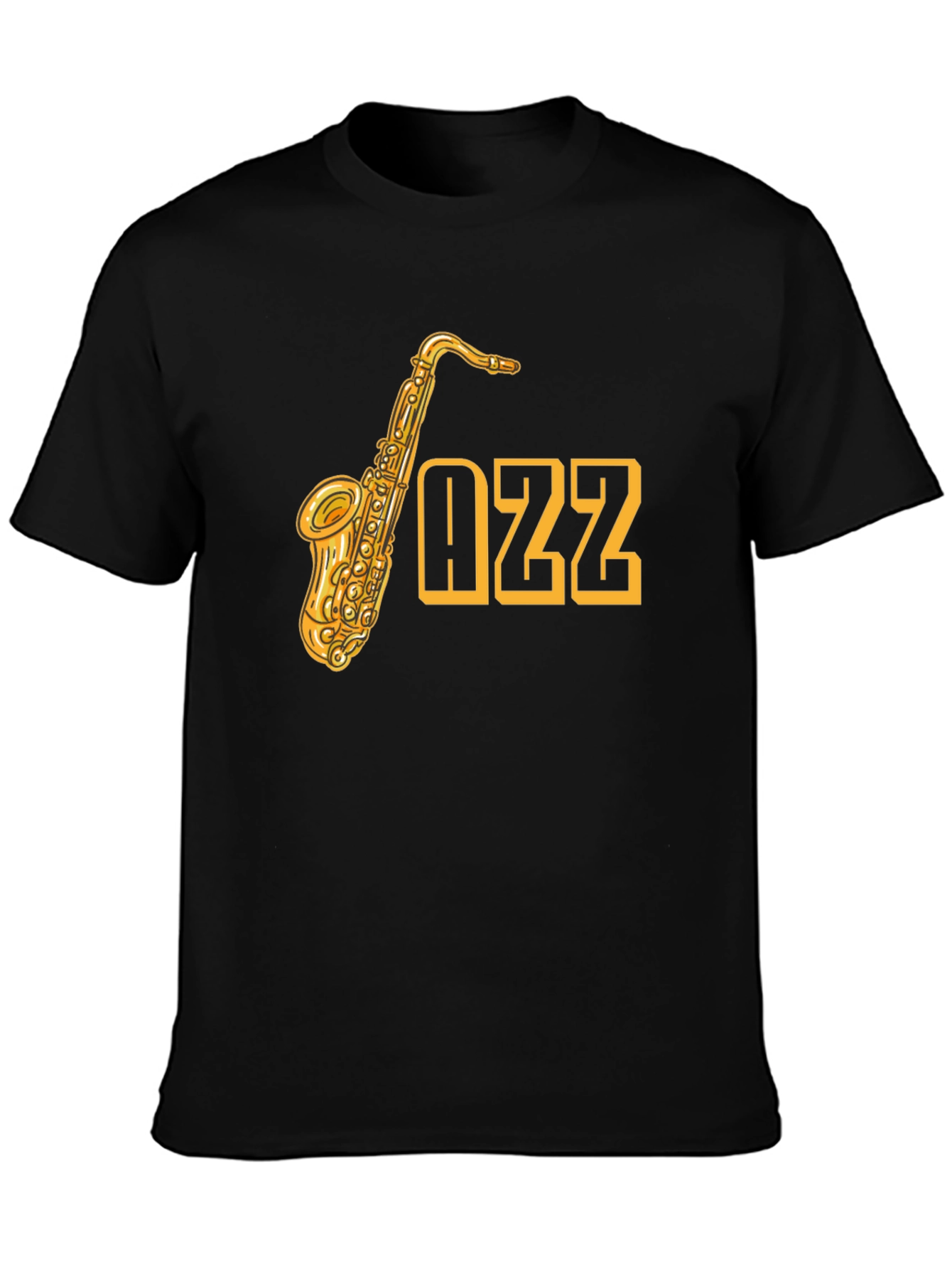 Jazz Music T-Shirt - Saxophone Design