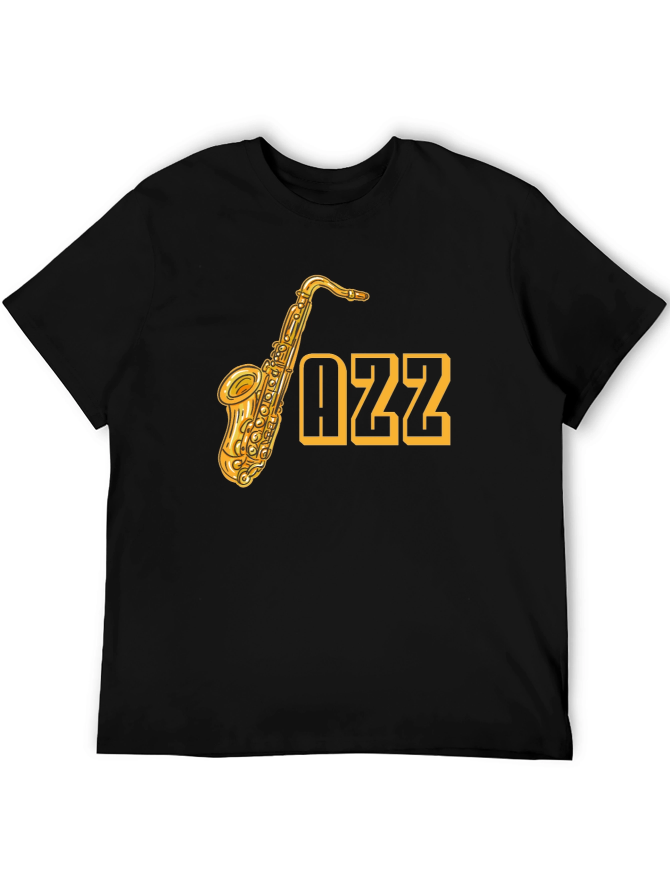 Jazz Music T-Shirt - Saxophone Design