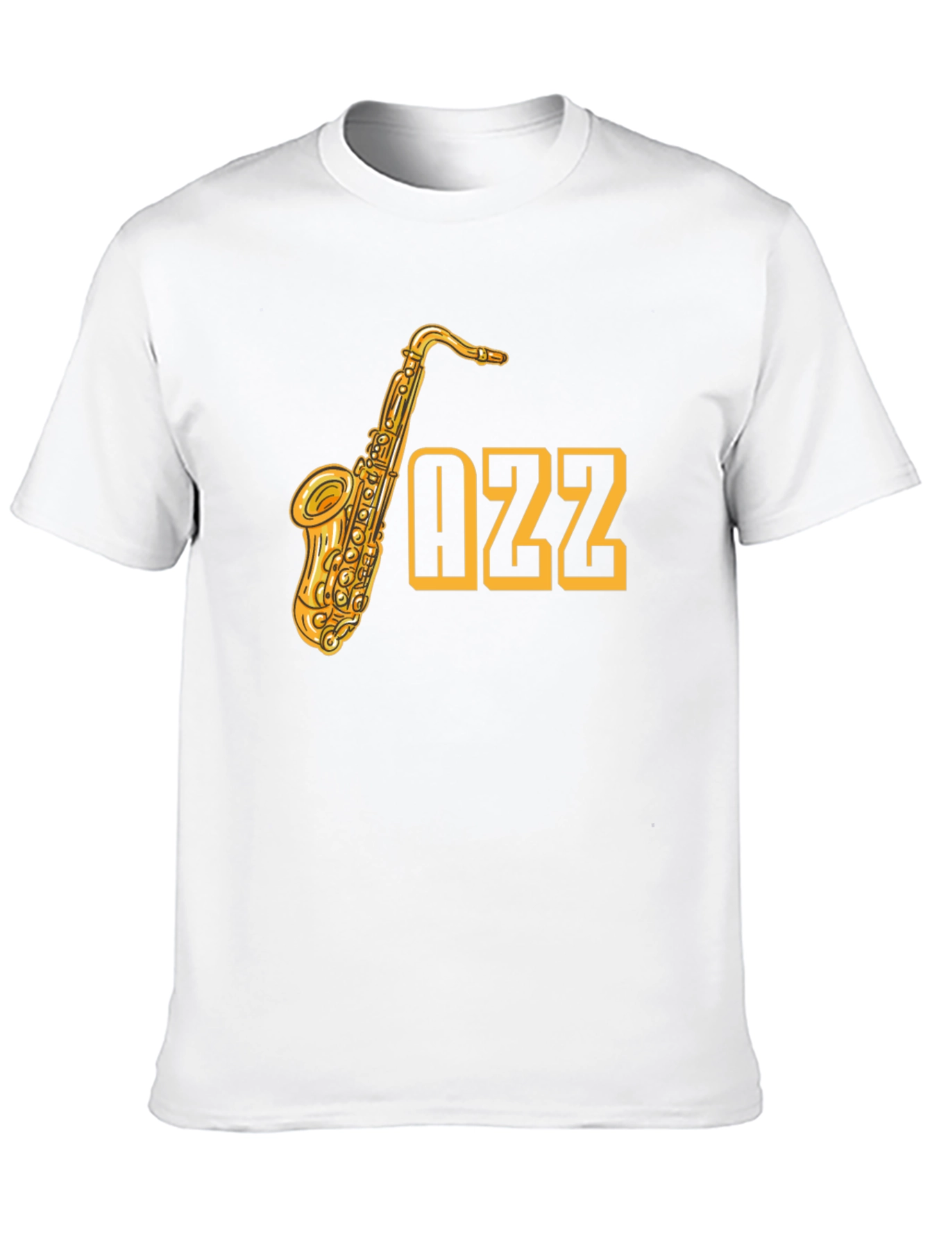 Jazz Music T-Shirt - Saxophone Design