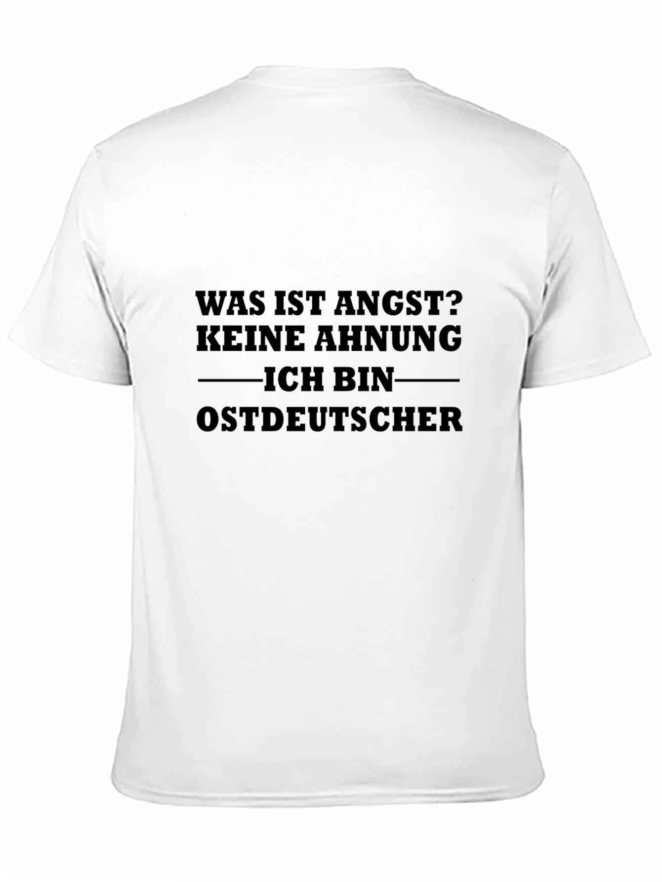 Was Ist Angst? Graphic T-Shirt - East German Pride