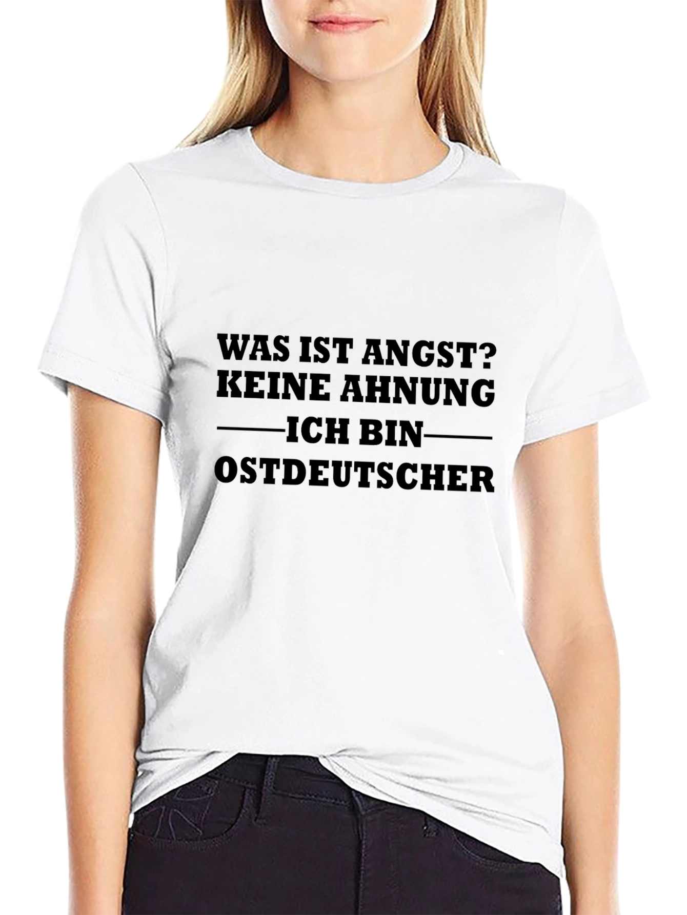 Was Ist Angst? Graphic T-Shirt - East German Pride