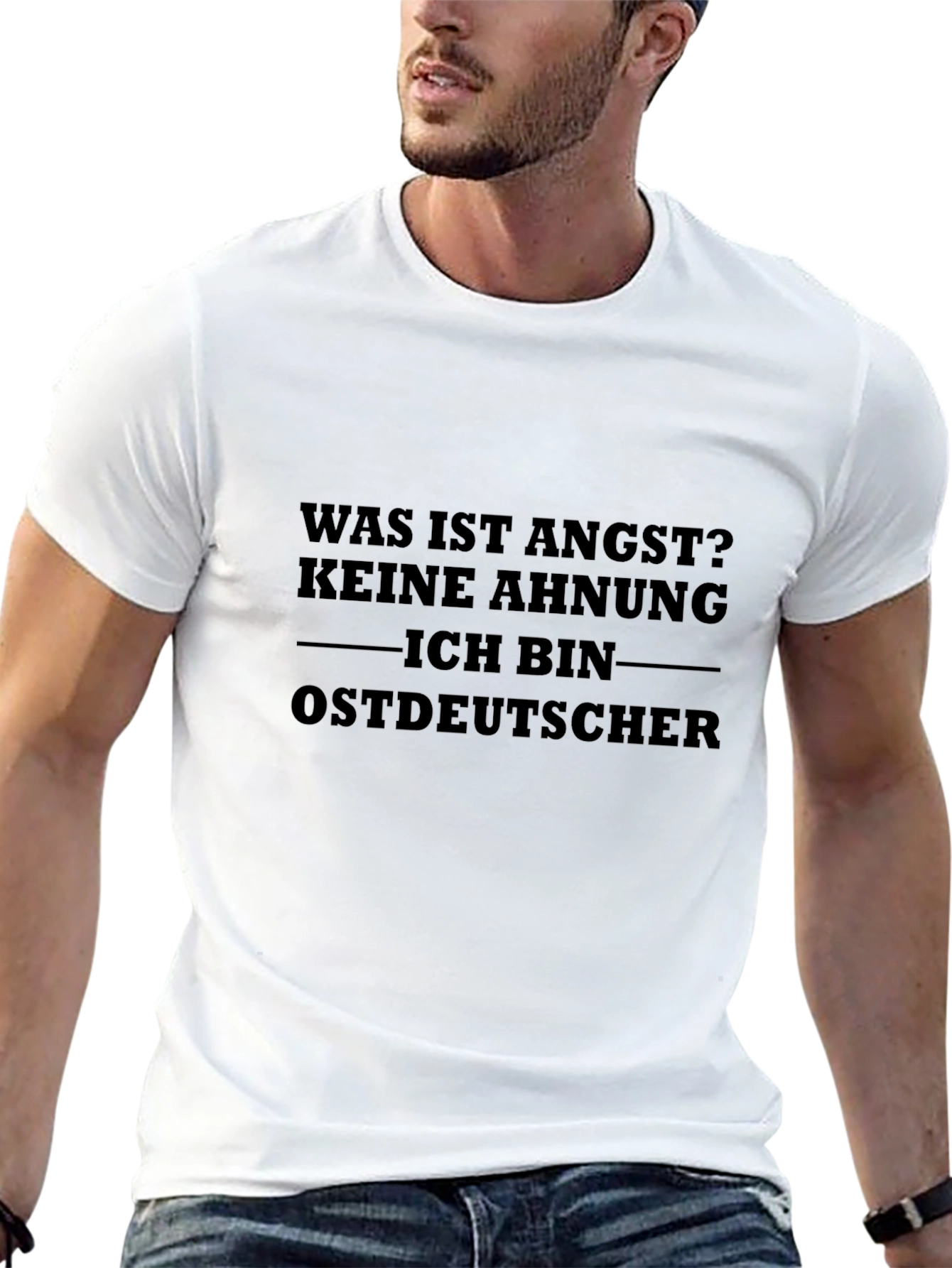 Was Ist Angst? Graphic T-Shirt - East German Pride