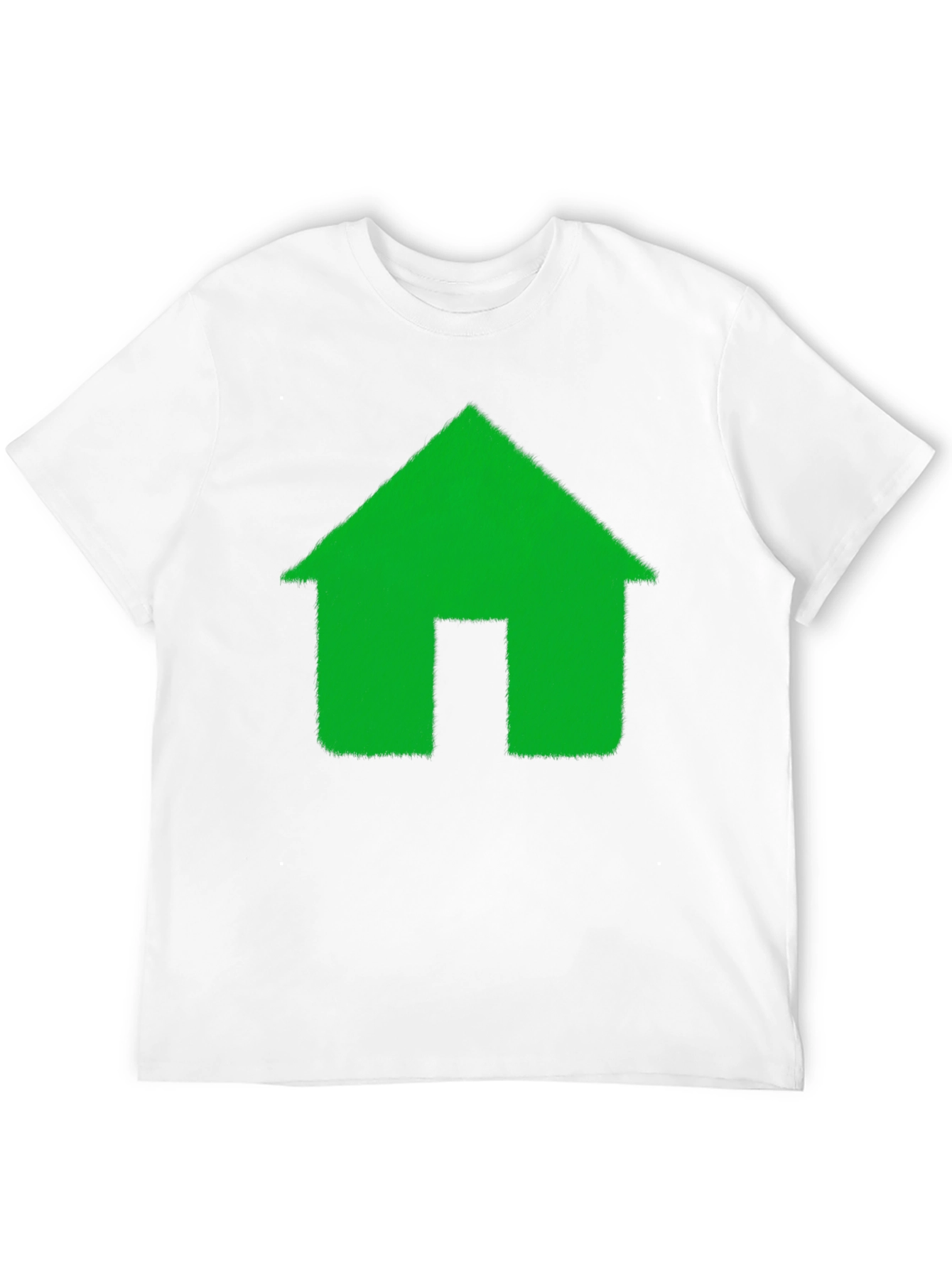 Green House Graphic Black T-Shirt