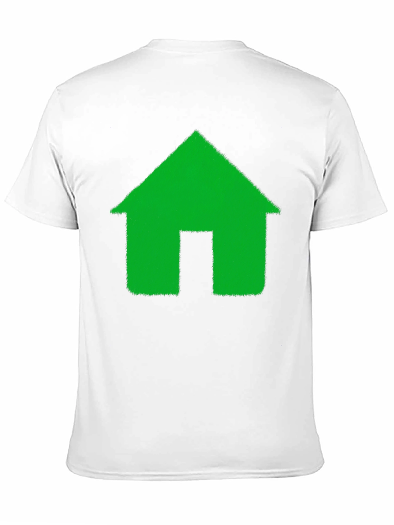 Green House Graphic Black T-Shirt