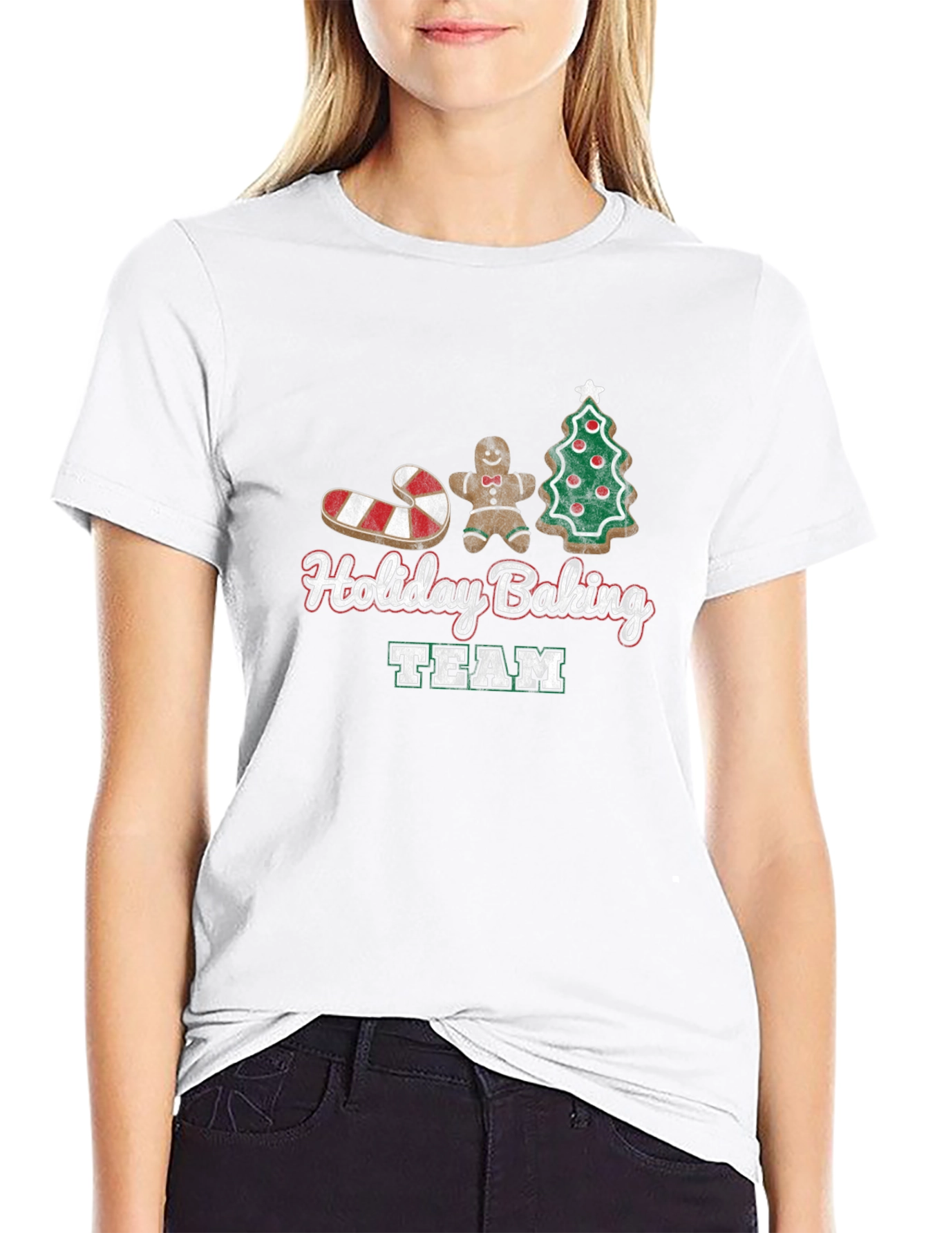 Holiday Baking Team T-Shirt Christmas Cookies