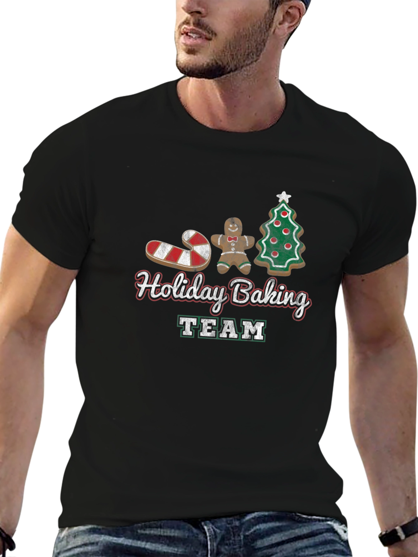 Holiday Baking Team T-Shirt Christmas Cookies