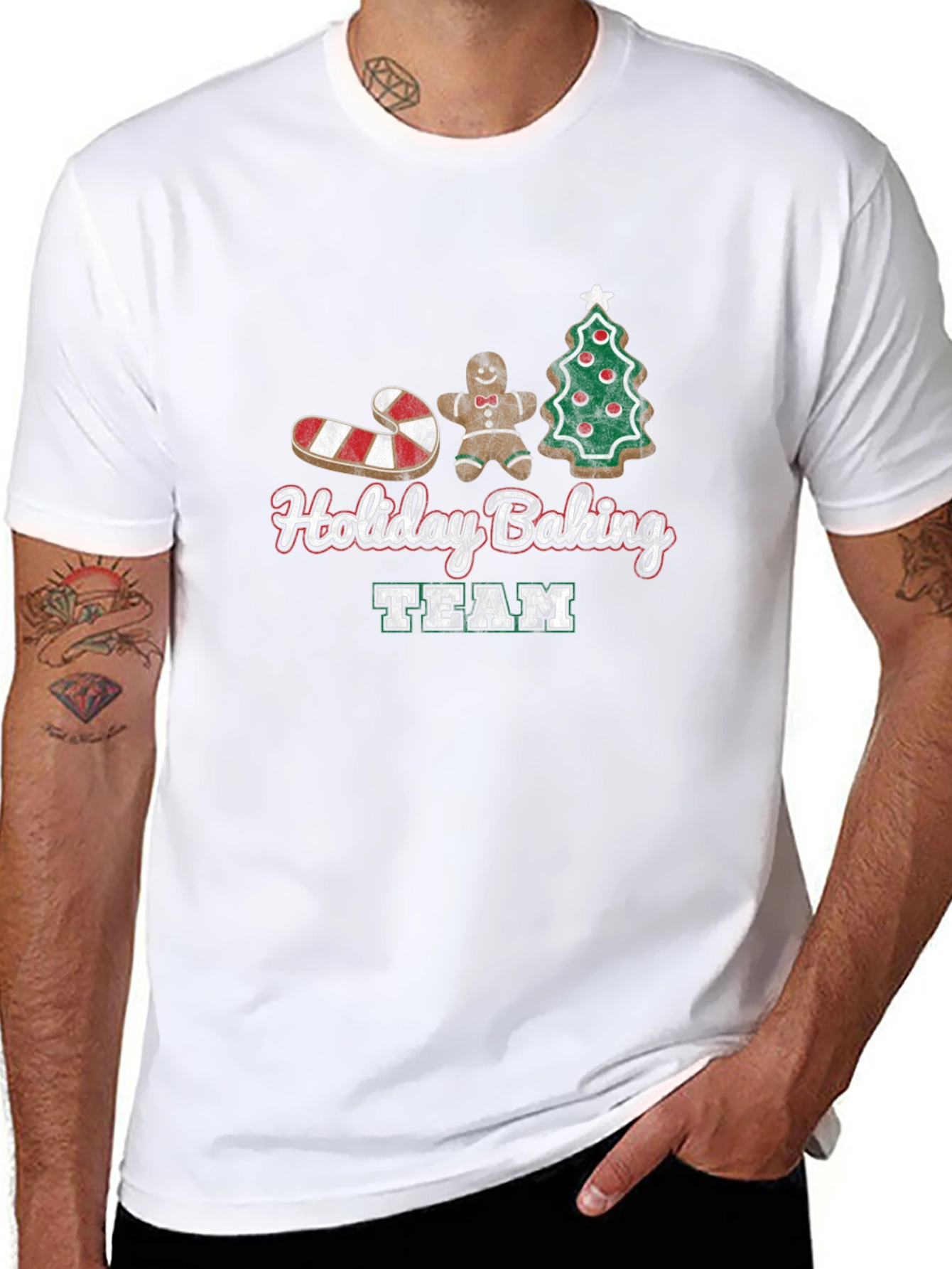Holiday Baking Team T-Shirt Christmas Cookies