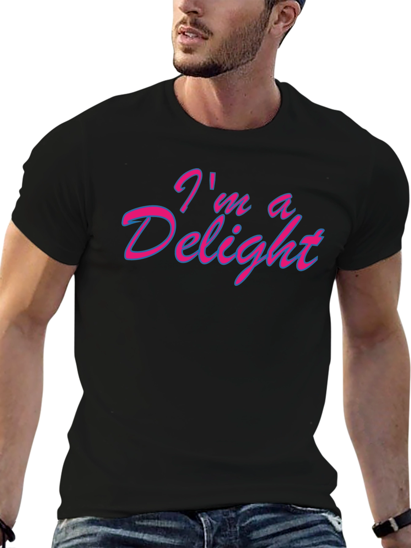 Im a Delight Graphic T-Shirt - Funny & Stylish