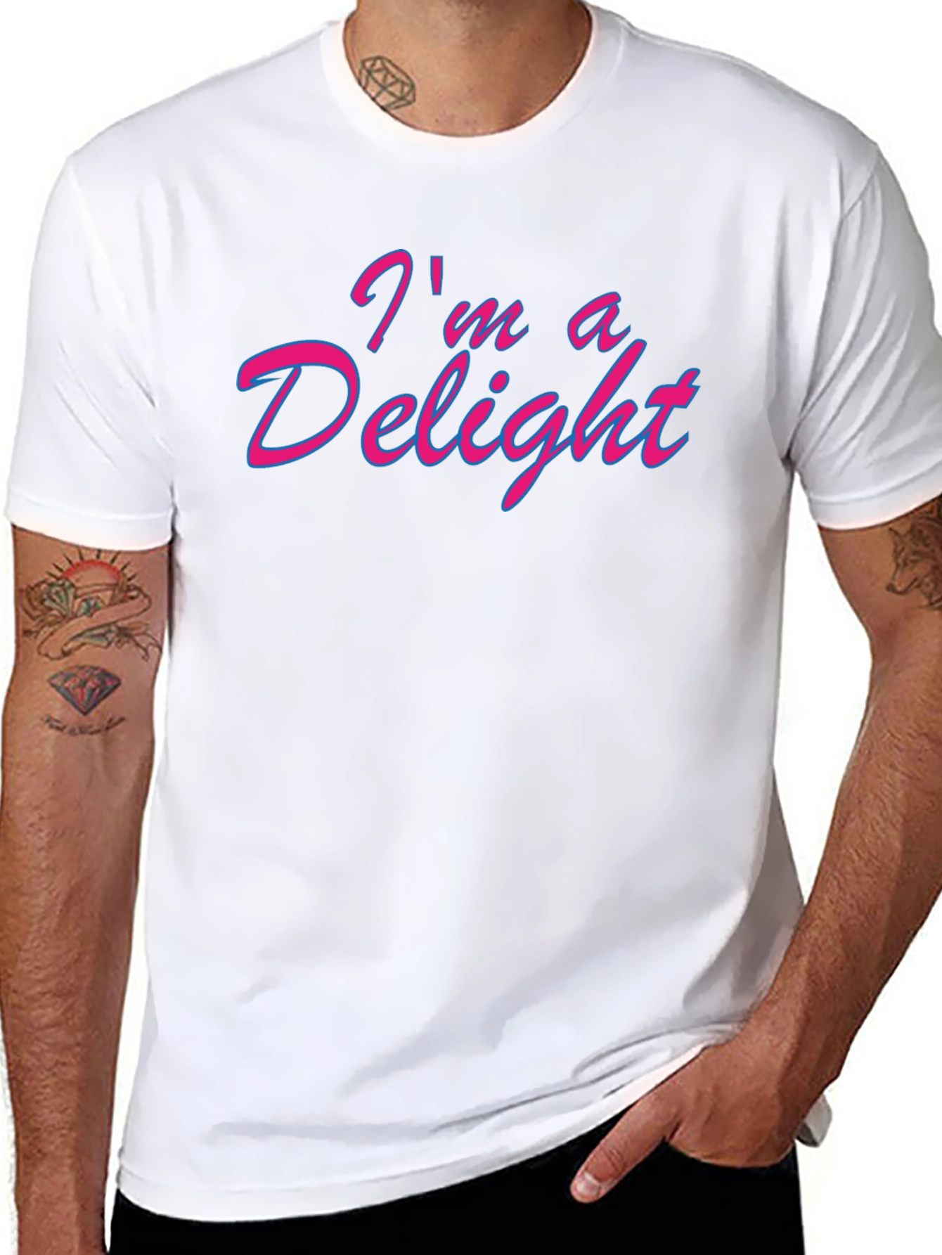 Im a Delight Graphic T-Shirt - Funny & Stylish