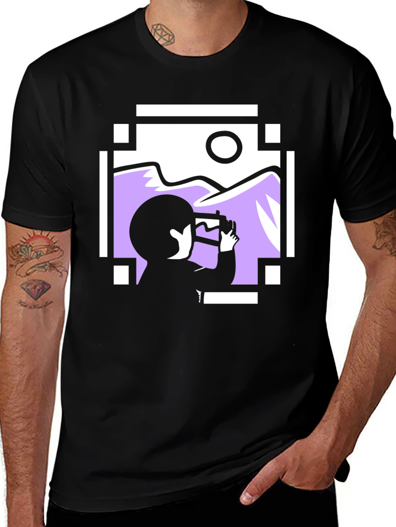 Photographer View Graphic Tee