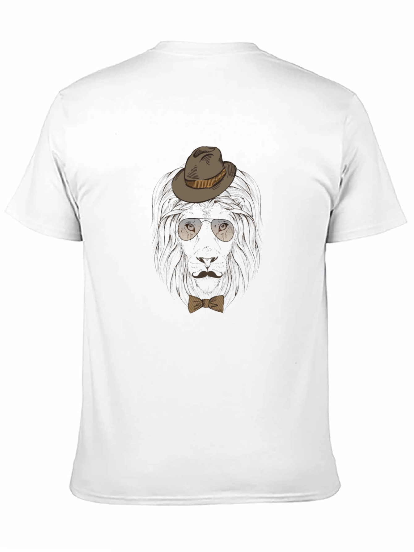 Stylish Lion Graphic Tee - Cool Casual Wear