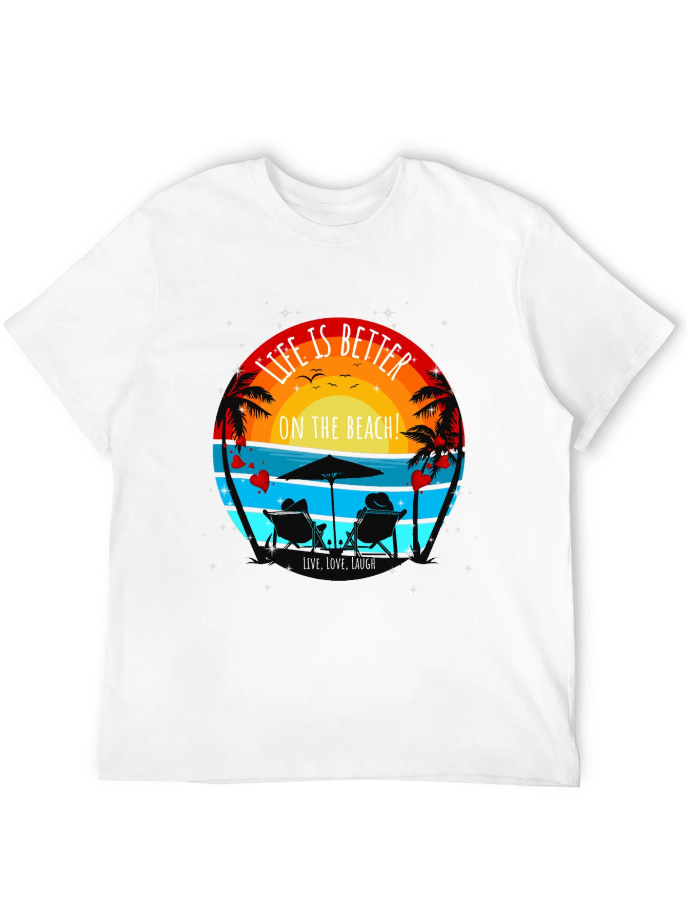 Life is Better on the Beach Graphic Tee