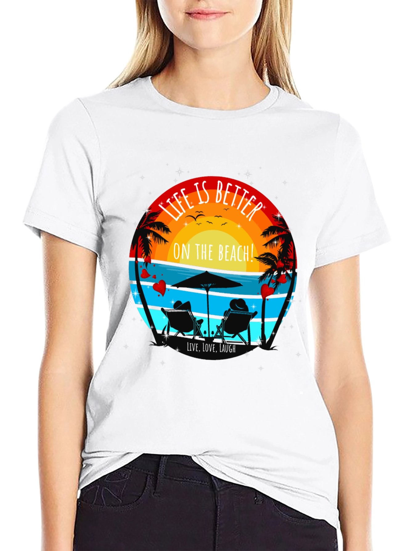 Life is Better on the Beach Graphic Tee