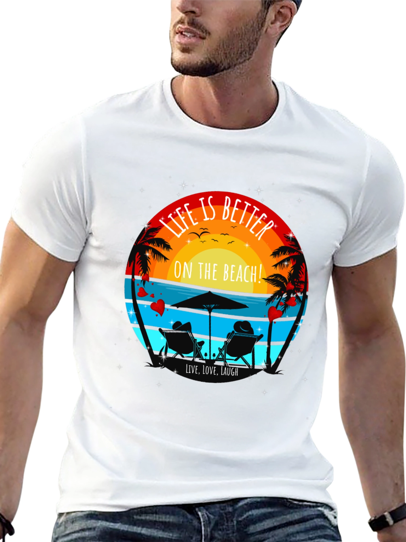 Life is Better on the Beach Graphic Tee
