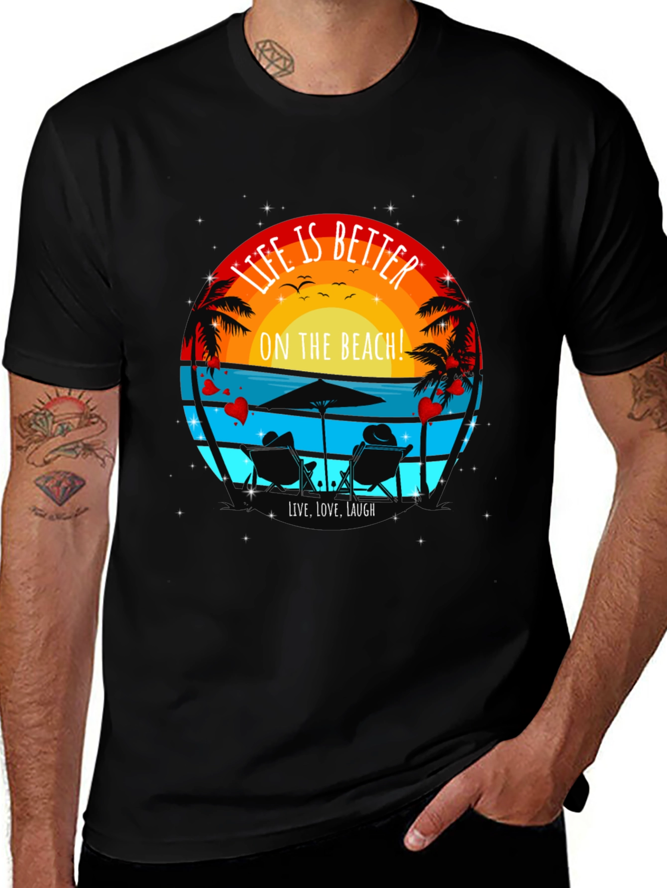 Life is Better on the Beach Graphic Tee