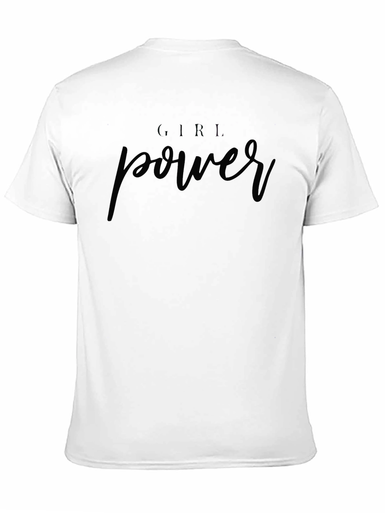 Girl Power Black Graphic Tee