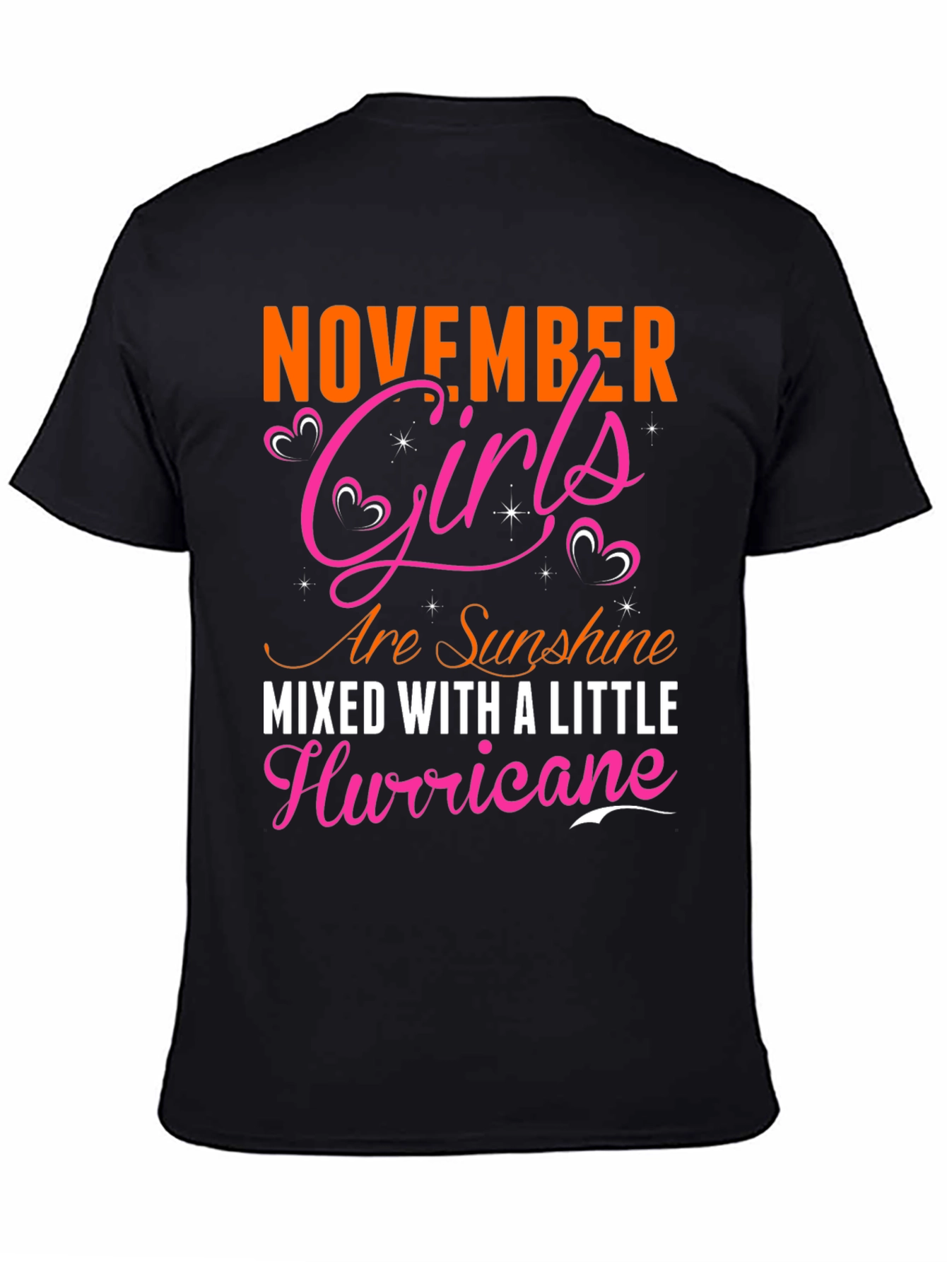 November Girls T-Shirt - Sunshine & Hurricane