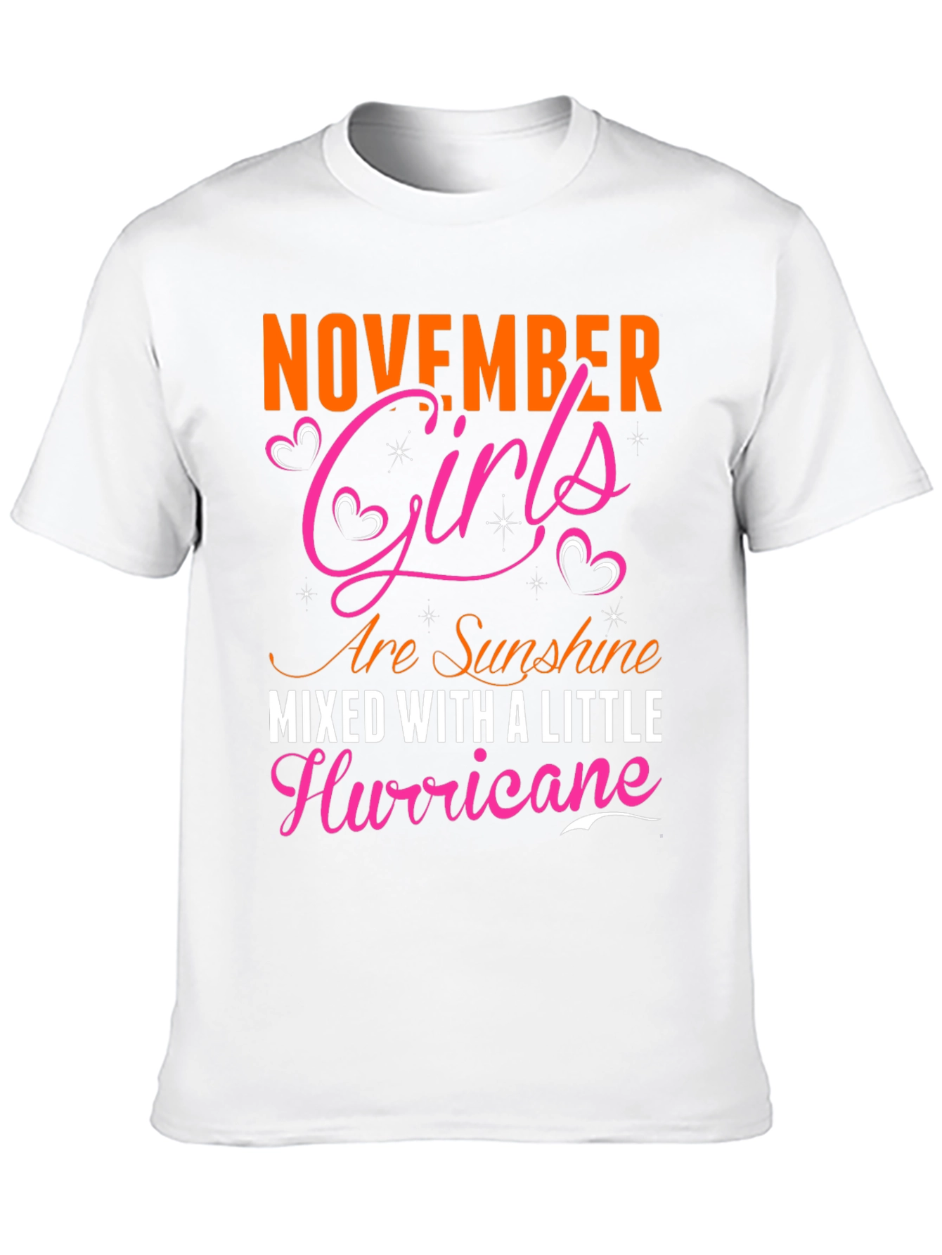November Girls T-Shirt - Sunshine & Hurricane