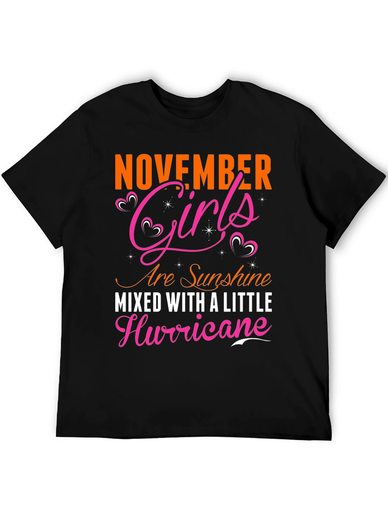 November Girls T-Shirt - Sunshine & Hurricane