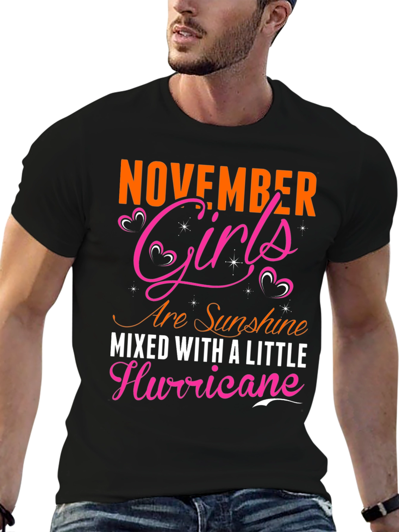 November Girls T-Shirt - Sunshine & Hurricane