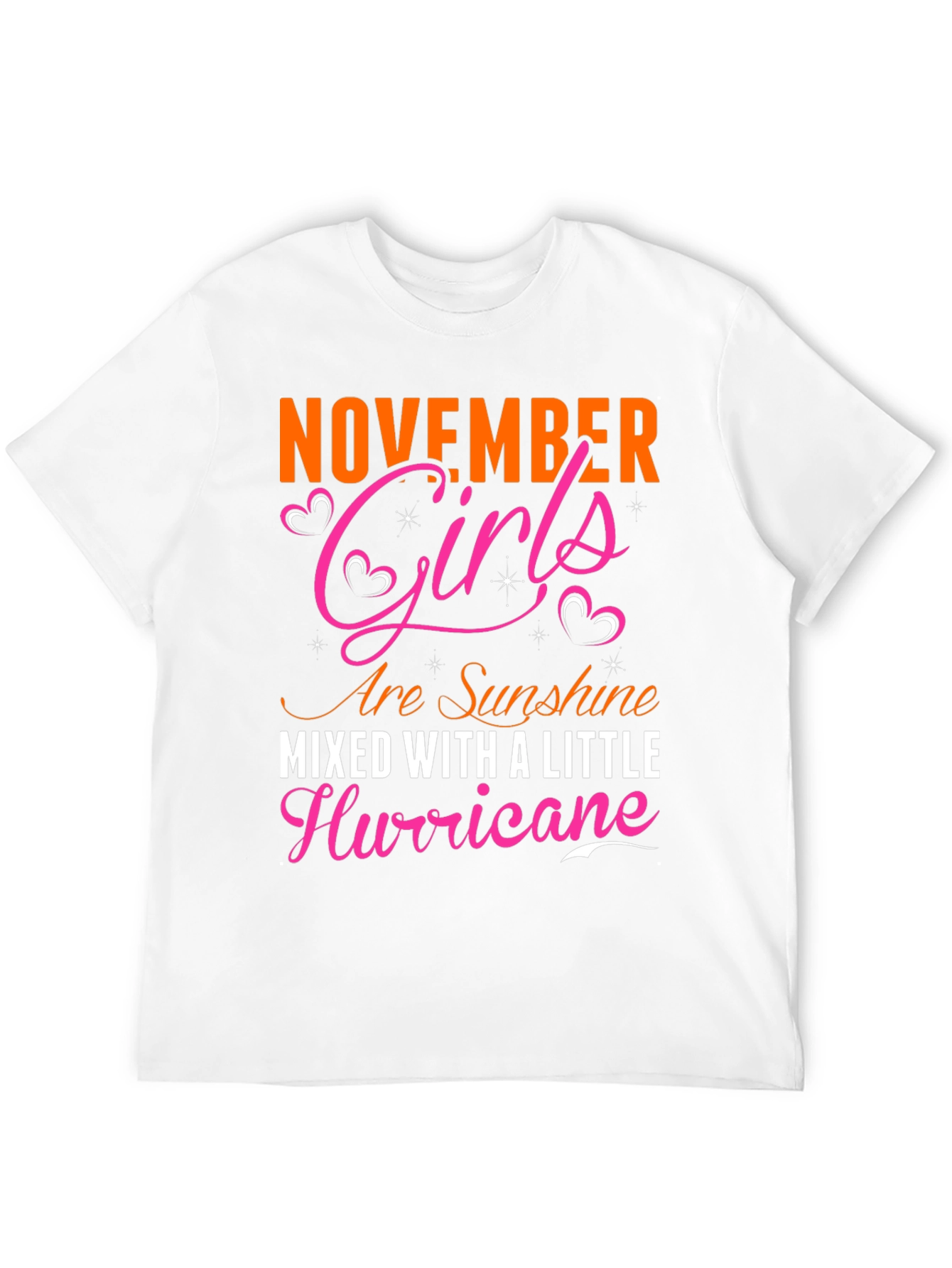 November Girls T-Shirt - Sunshine & Hurricane