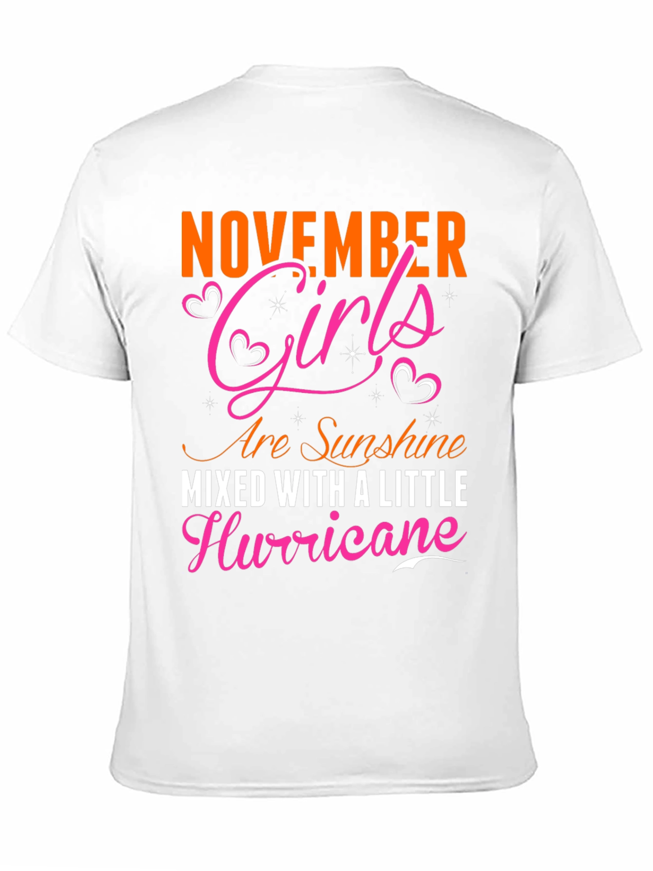 November Girls T-Shirt - Sunshine & Hurricane