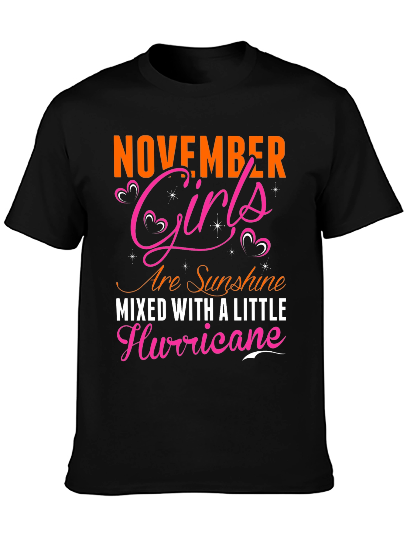 November Girls T-Shirt - Sunshine & Hurricane