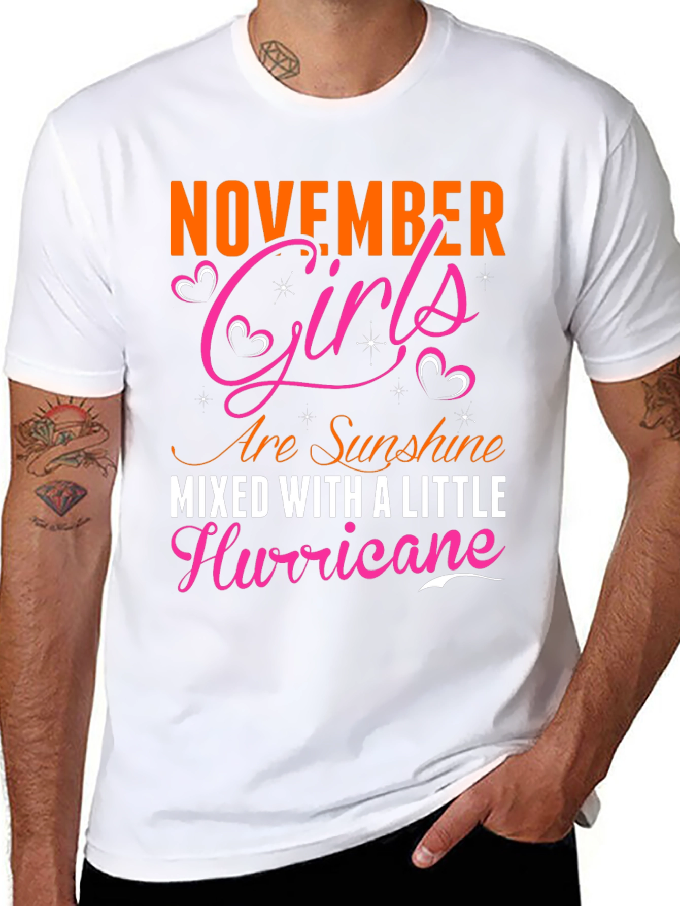 November Girls T-Shirt - Sunshine & Hurricane