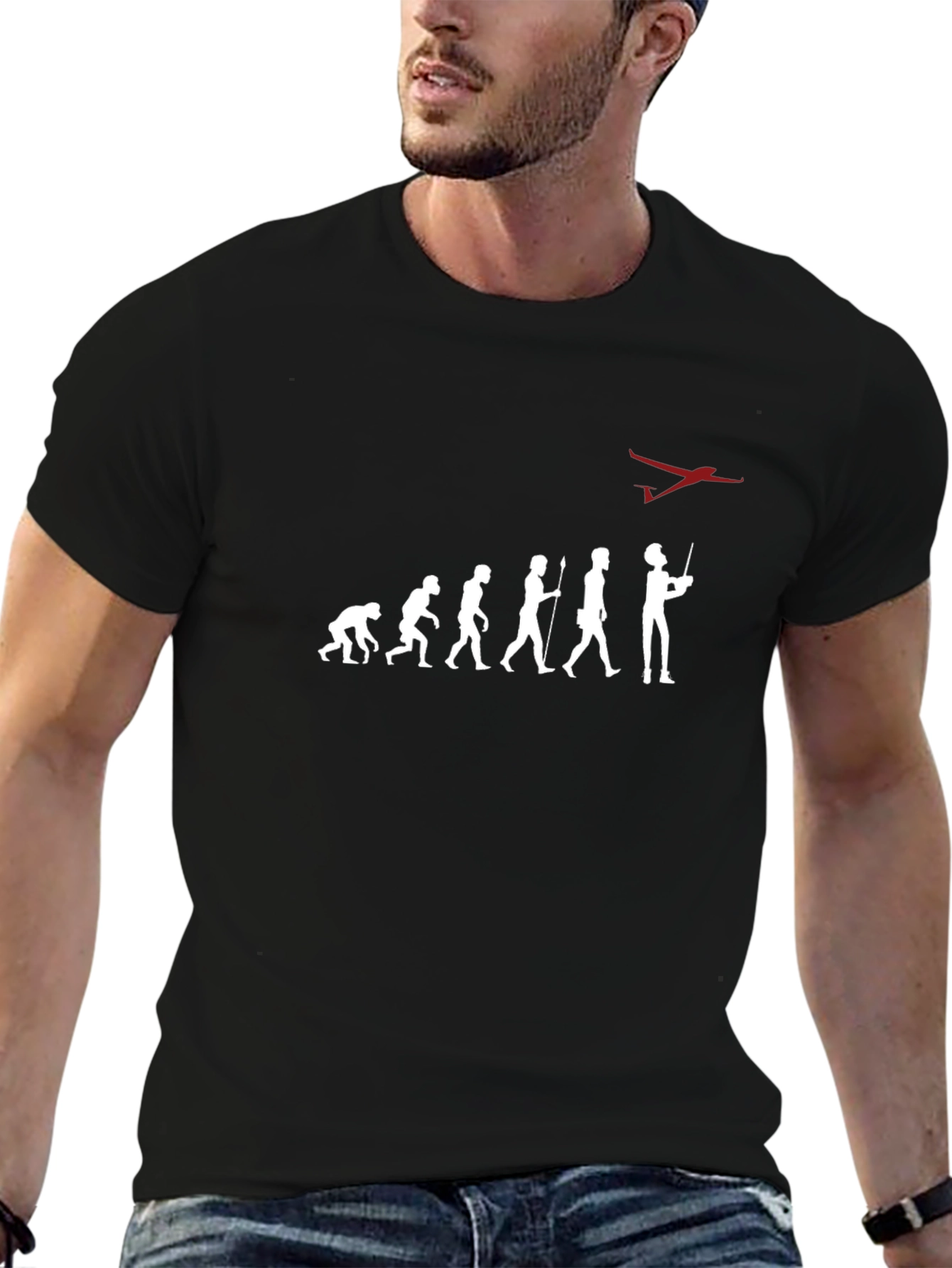 Evolution of Flight RC Plane T-Shirt