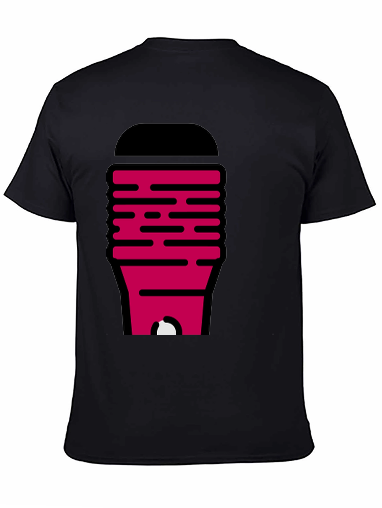 Novelty Graphic Tee - Modern Abstract Design