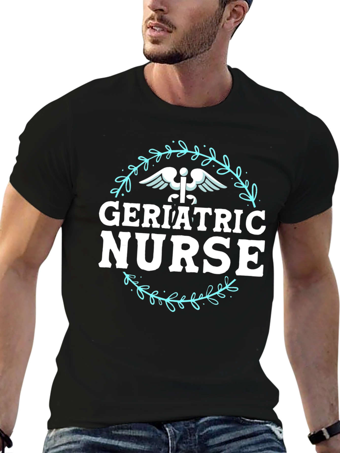 Geriatric Nurse T-Shirt - Medical Profession Apparel