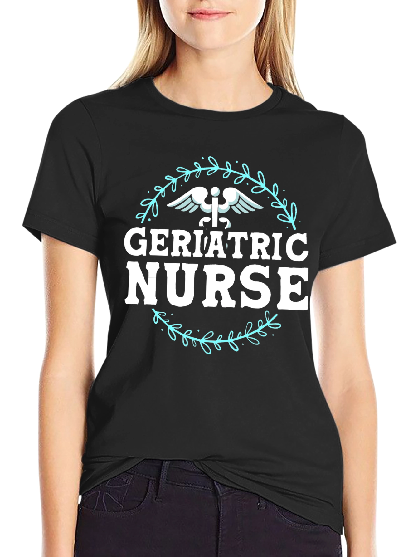 Geriatric Nurse T-Shirt - Medical Profession Apparel