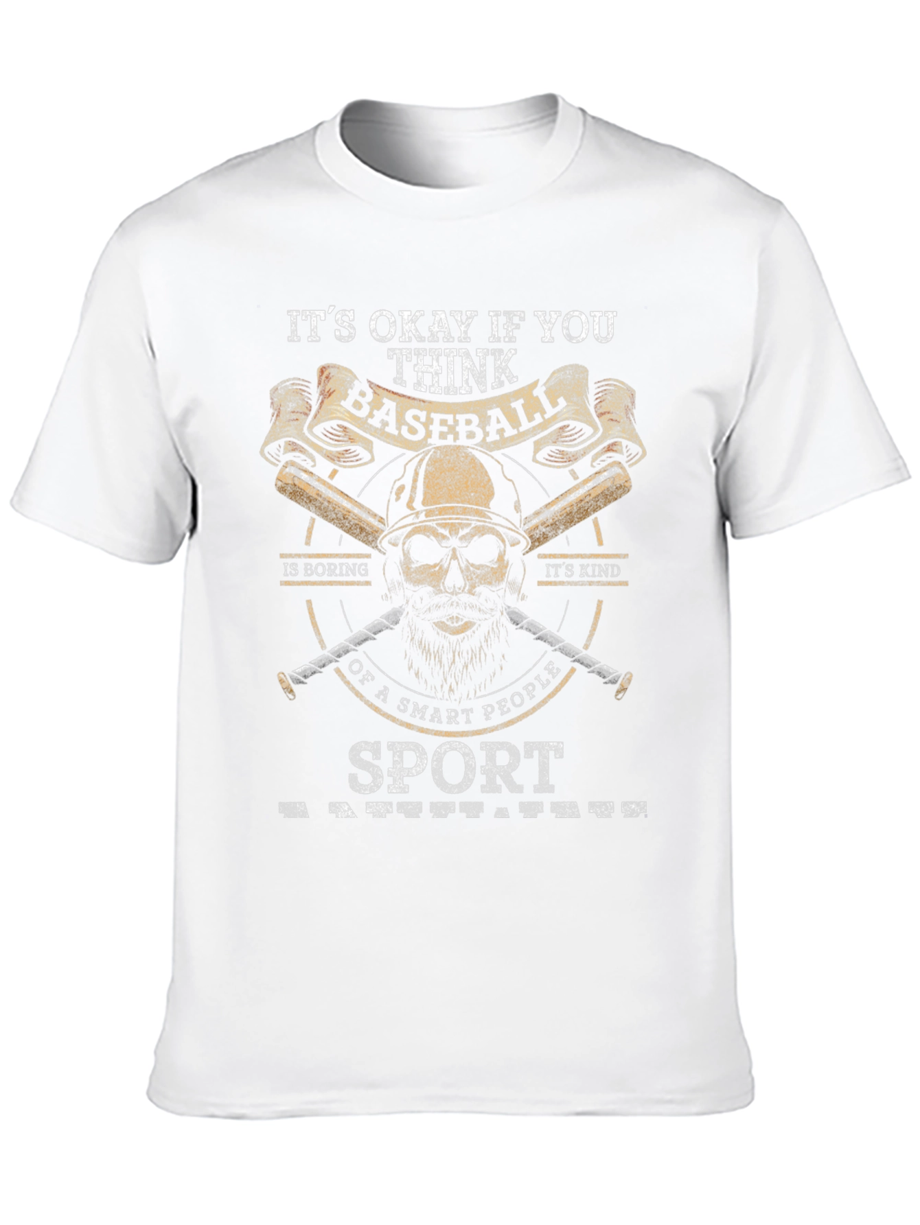 Baseball Smart People Sport Graphic T-Shirt