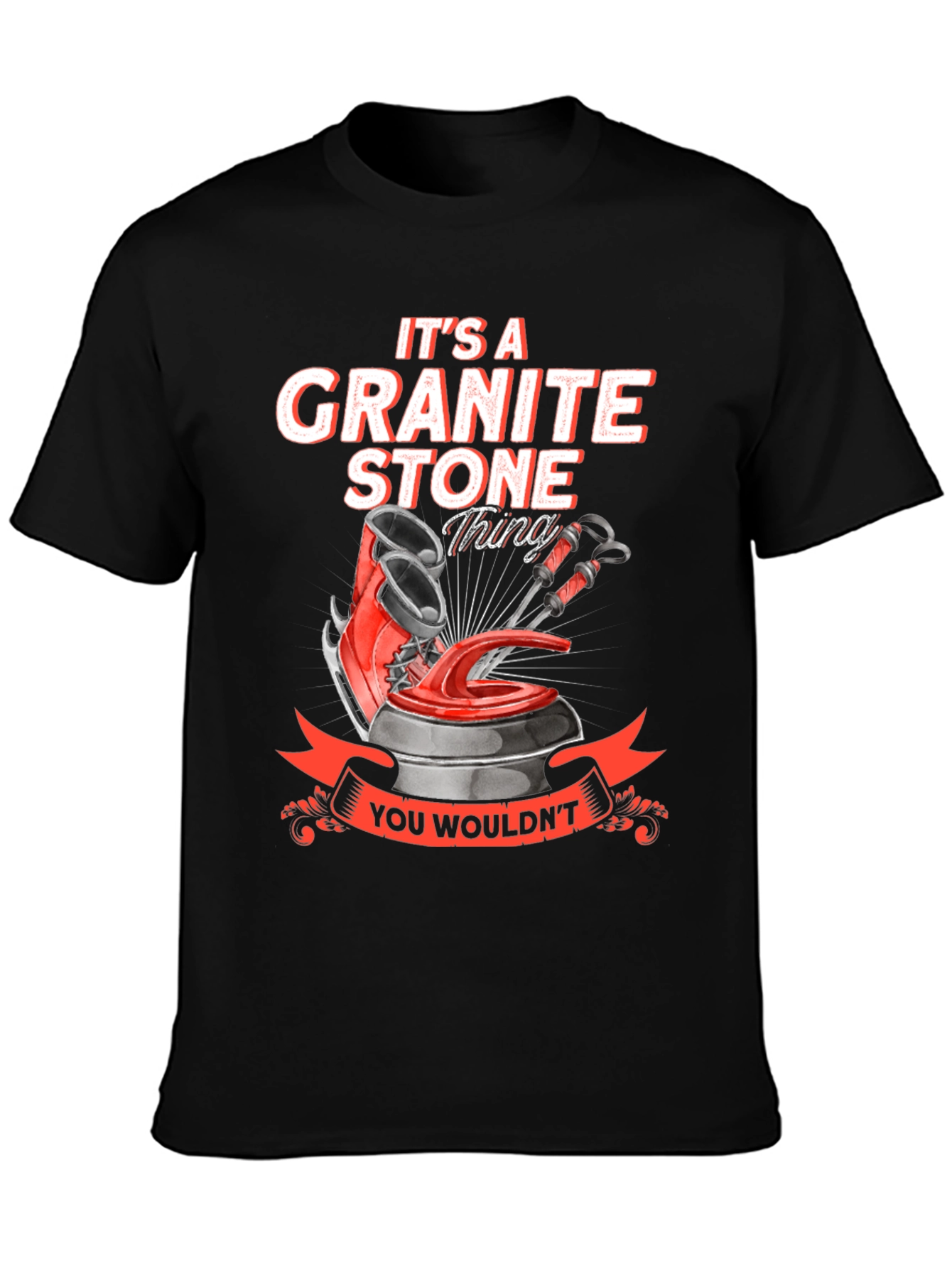 Granite Stone Curling T-Shirt