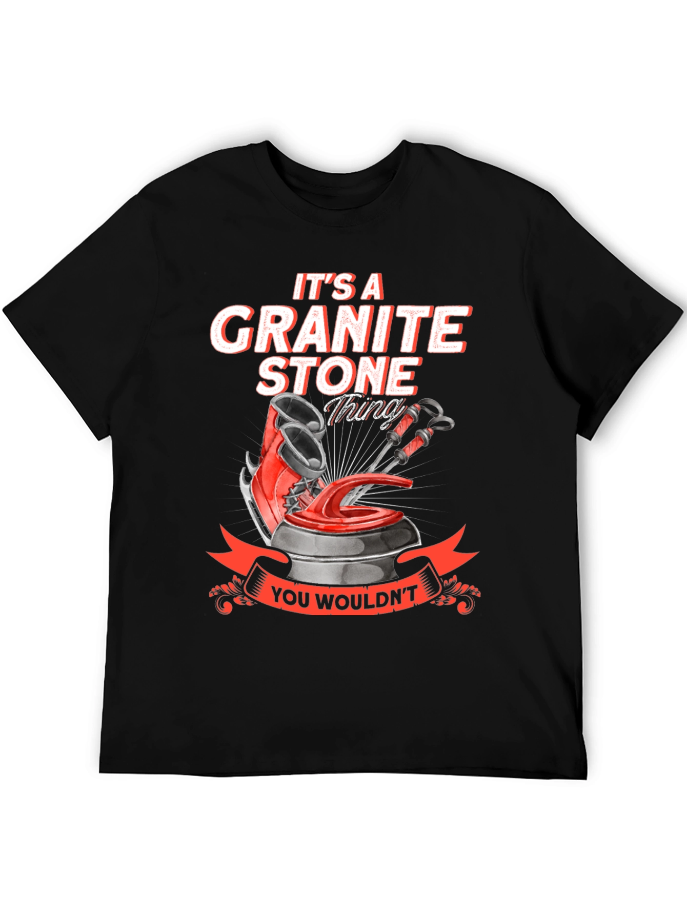 Granite Stone Curling T-Shirt