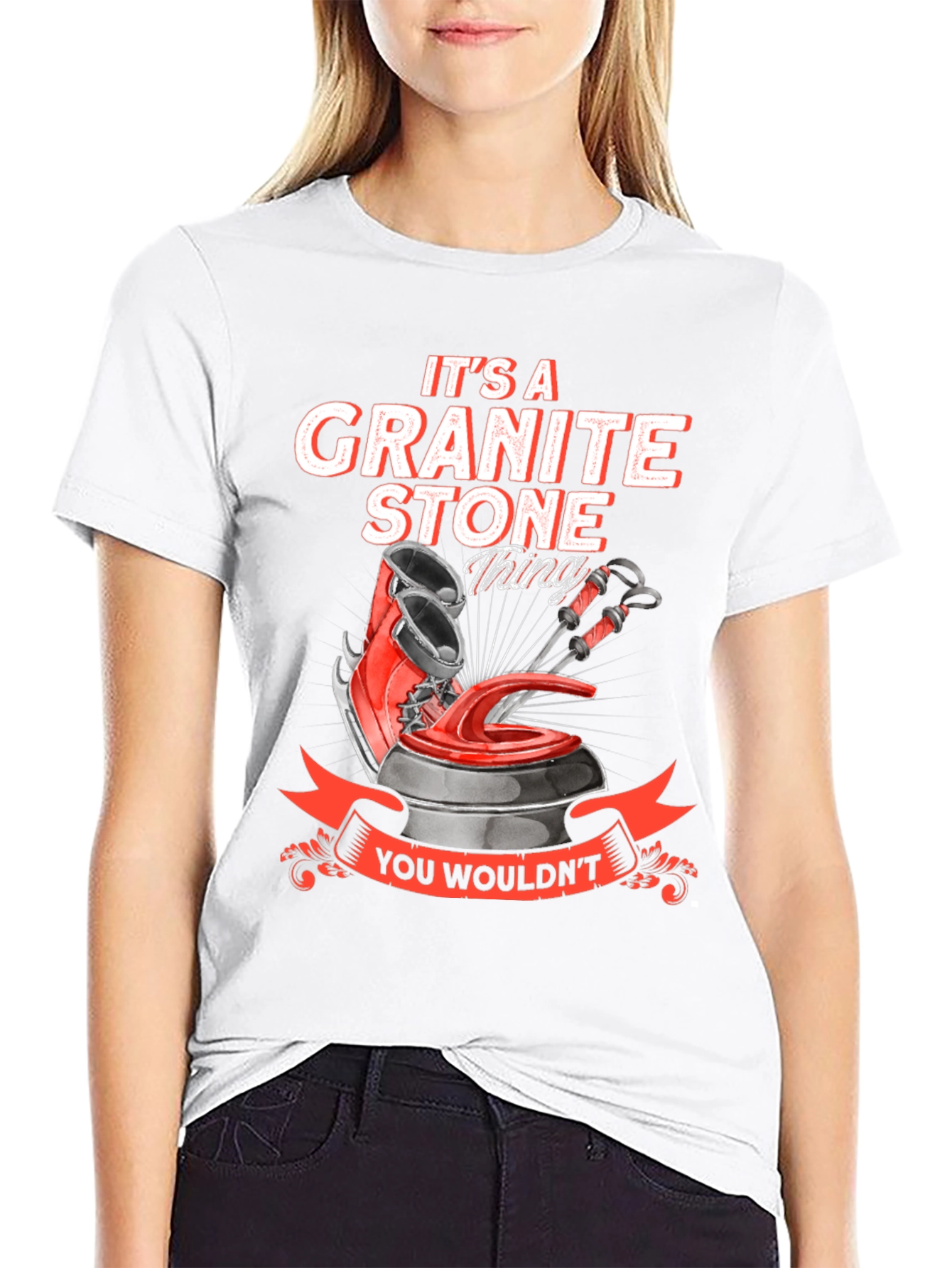 Granite Stone Curling T-Shirt