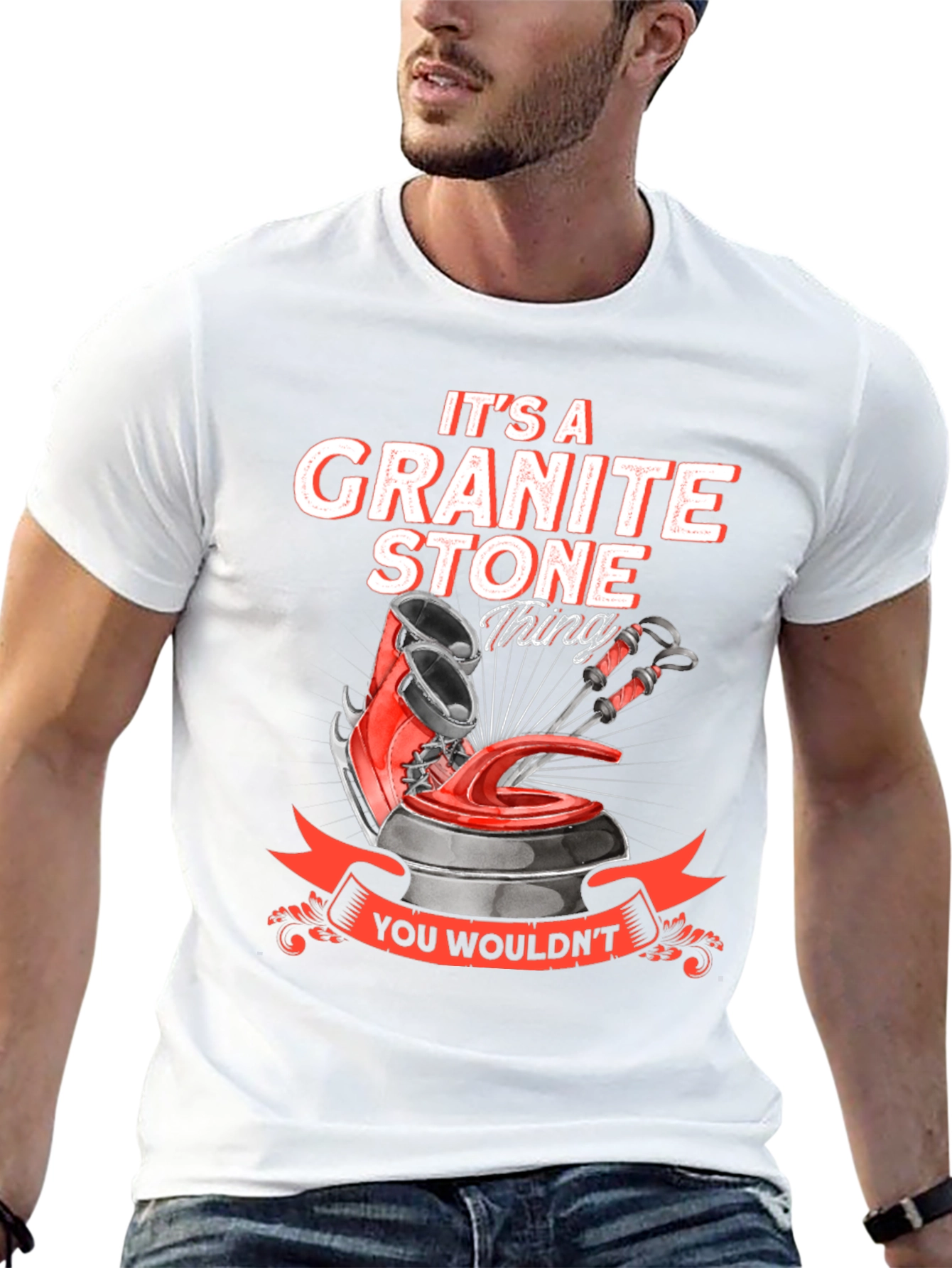 Granite Stone Curling T-Shirt