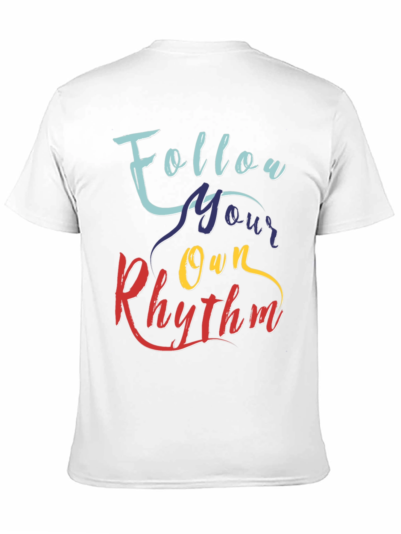 Follow Your Own Rhythm Graphic Tee - Black