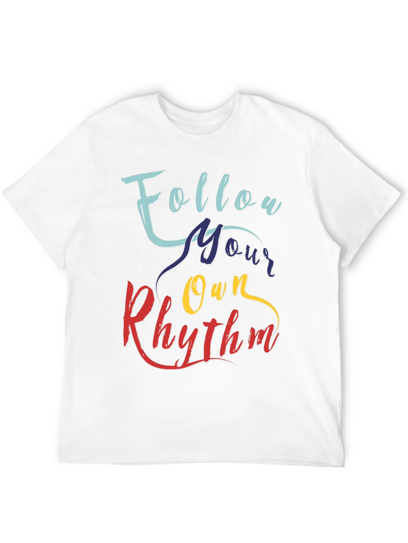 Follow Your Own Rhythm Graphic Tee - Black