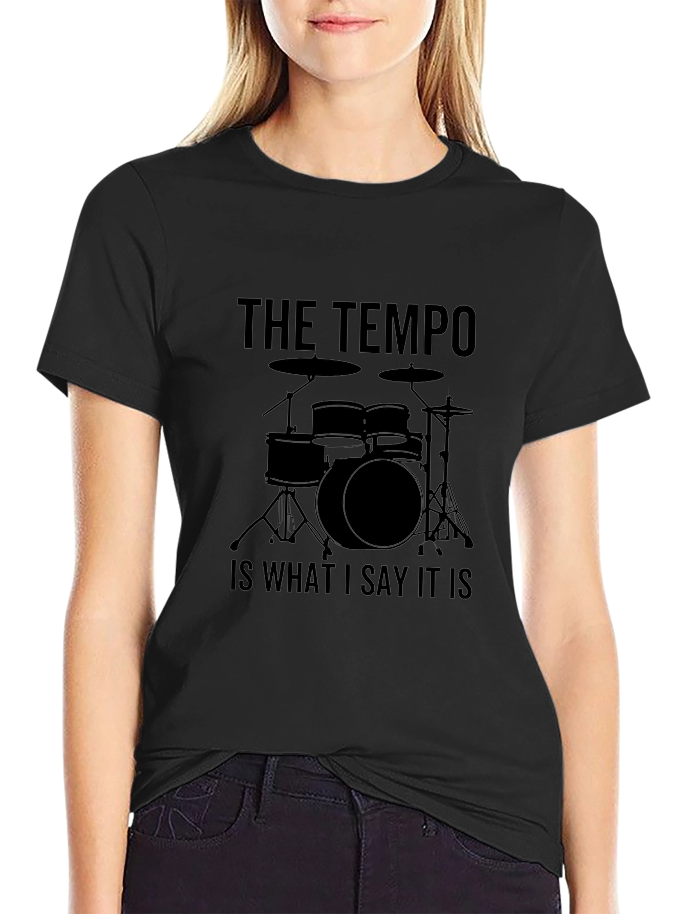The Tempo Drummer T-Shirt - Music Lover Tee