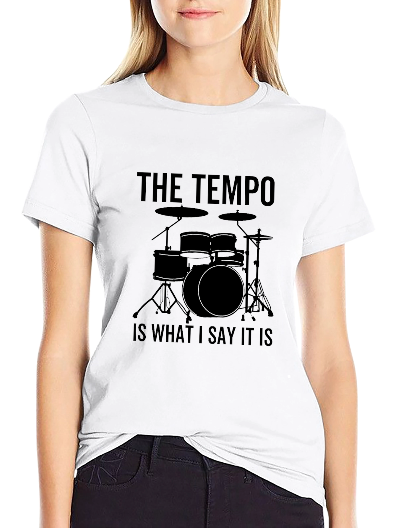 The Tempo Drummer T-Shirt - Music Lover Tee