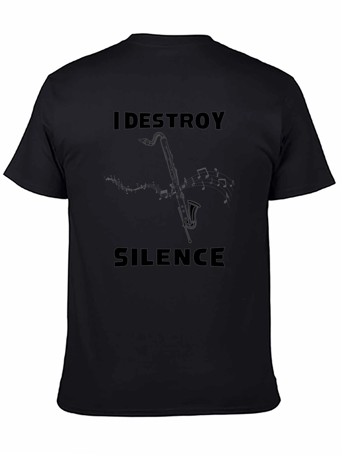 I Destroy Silence T-Shirt - Music Lover Tee
